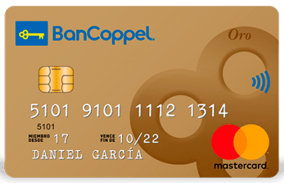 Tarjeta de crédito BanCoppel Oro