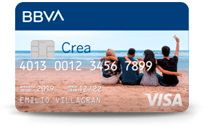 Tarjeta de crédito Bancomer CREA
