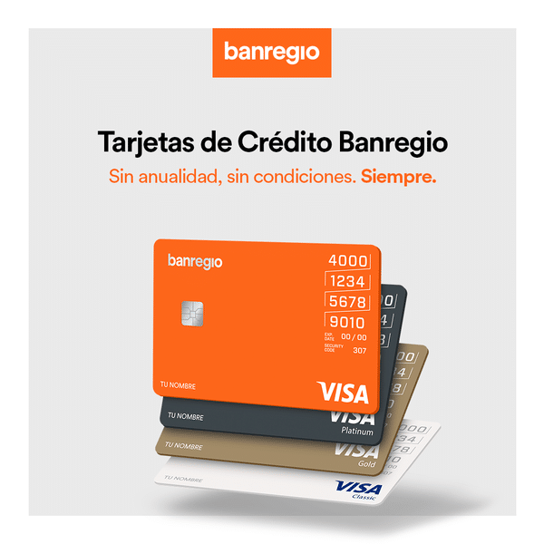 Tarjetas de crédito Banregio