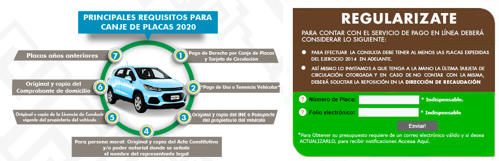 Consulta adeudo vehicular Quintana Roo