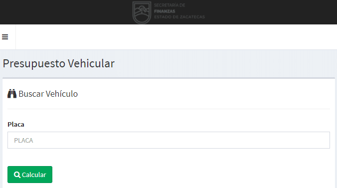 Consulta oficial de adeudo vehicular Zacatecas 2026