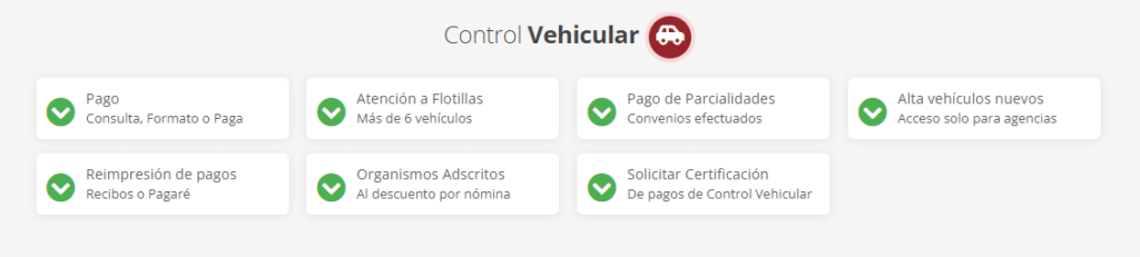 Control vehicular Coahuila