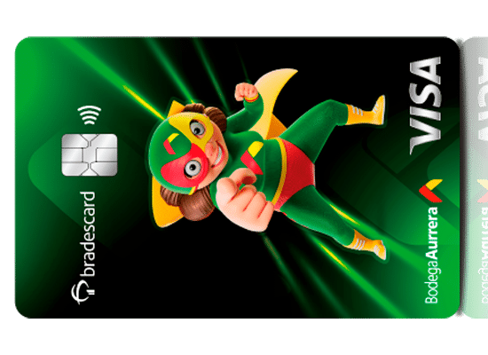 Tarjeta Bradescard Bodega Aurrera Visa