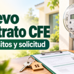 Nuevo contrato CFE: requisitos y solicitud