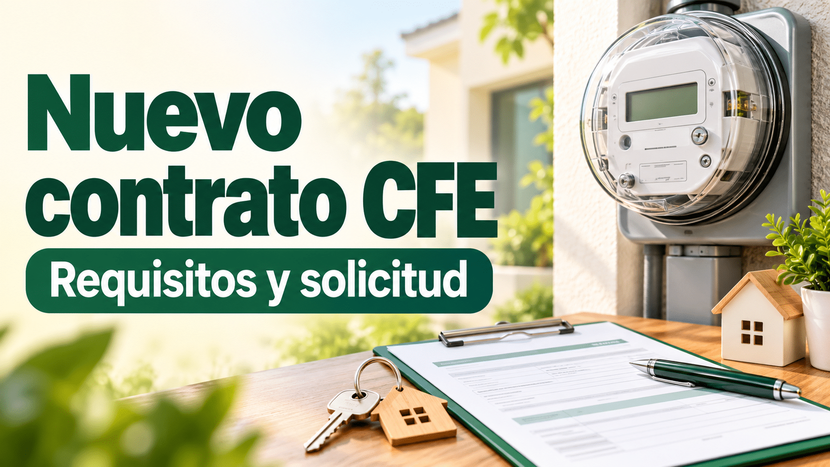 Nuevo contrato CFE: requisitos y solicitud