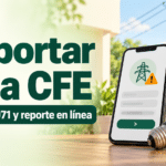 Reportar falla CFE: teléfono 071 y reporte en línea